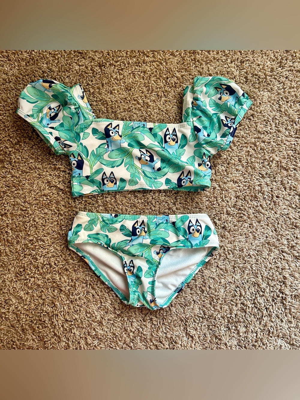 Girls’ Bluey Two-Piece Swimsuit